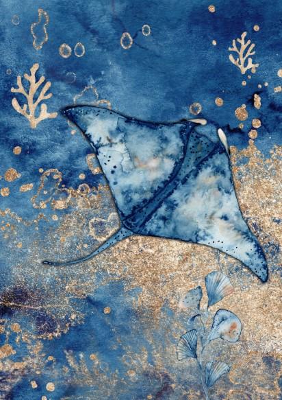 Underwater Watercolour (2) Canvas & More 