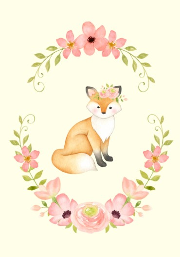 Girls: Set of 3 - Woodland Animals (1)