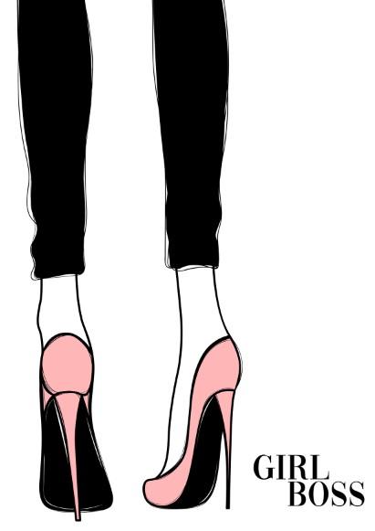 Keep your heels, head and standards high Canvas & More 