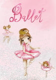 Girls: Set of 1 - Ballet Canvas & More 