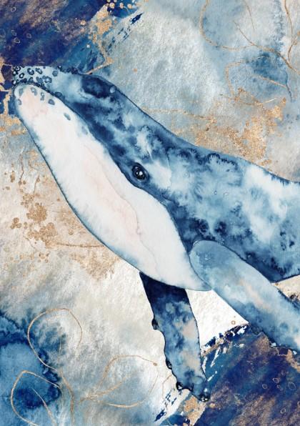 Set of 3 - Underwater Watercolour Canvas & More 