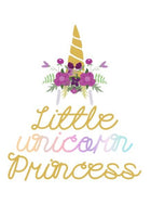 Girls: Set of 3 - Sweet Dreams Little Unicorn Princess Canvas & More 