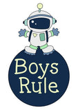 Boys: Set of 3 - Alien Boys Rule Canvas & More 