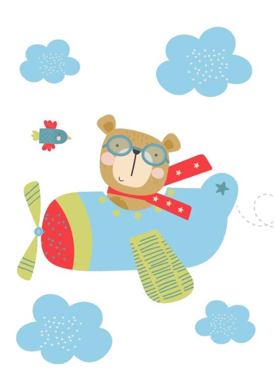 Boys: Set of 3 - Let your Dreams take Flight Conner Canvas & More 