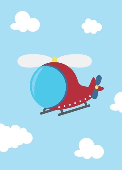 Boys - Set of 3 - Aeroplane wall art set Canvas & More 