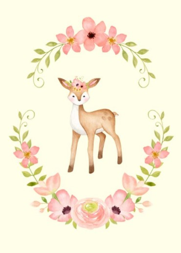 Girls: Set of 3 - Woodland Animals (1)