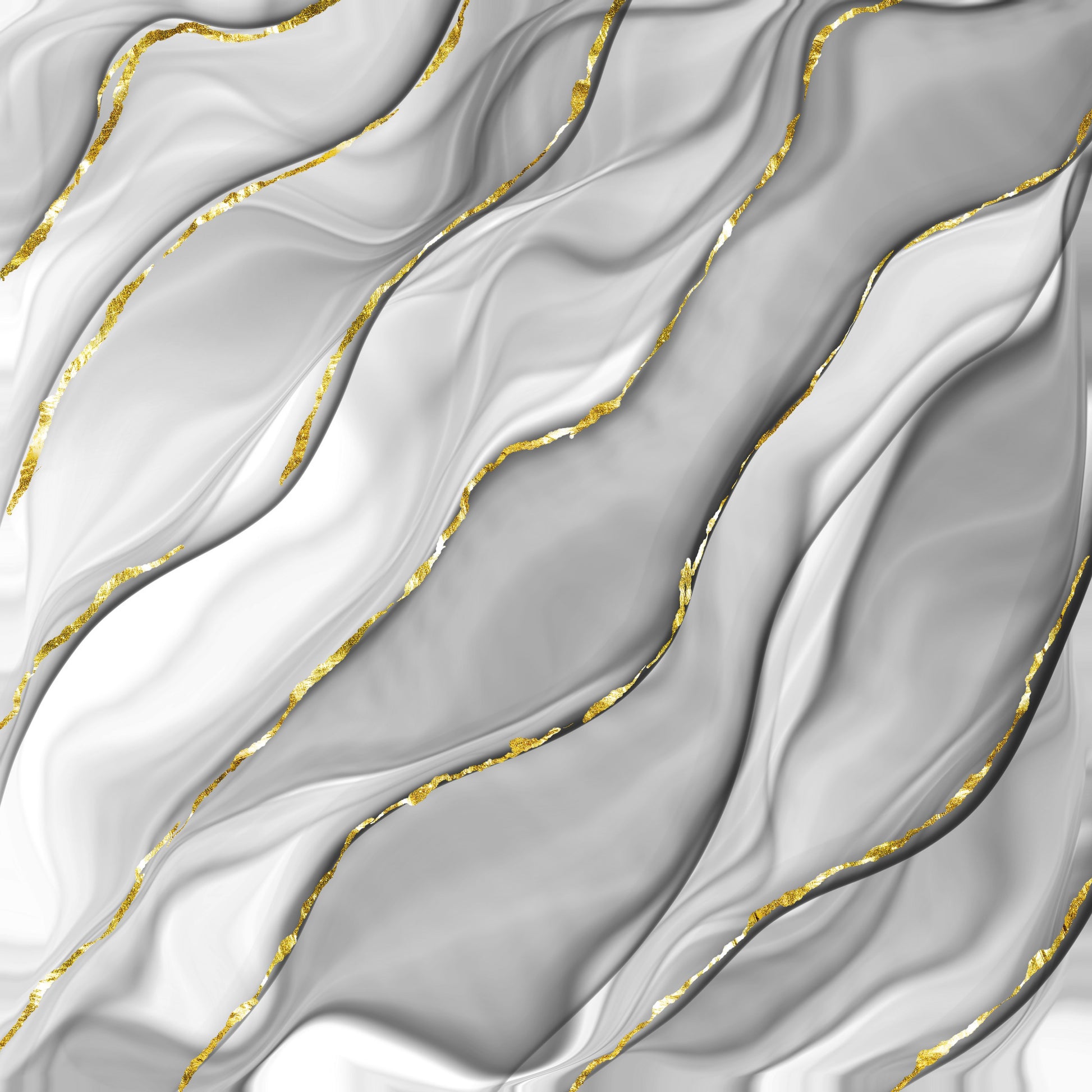 Set of 6 - Silver Ink Canvas & More 