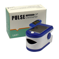 Oximeter Fingertip Pulse Oxygen Sensor With Multi-coloured LED Screen