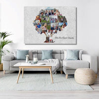 Family Tree Collage Canvas (ready-to-hang) Canvas & More 