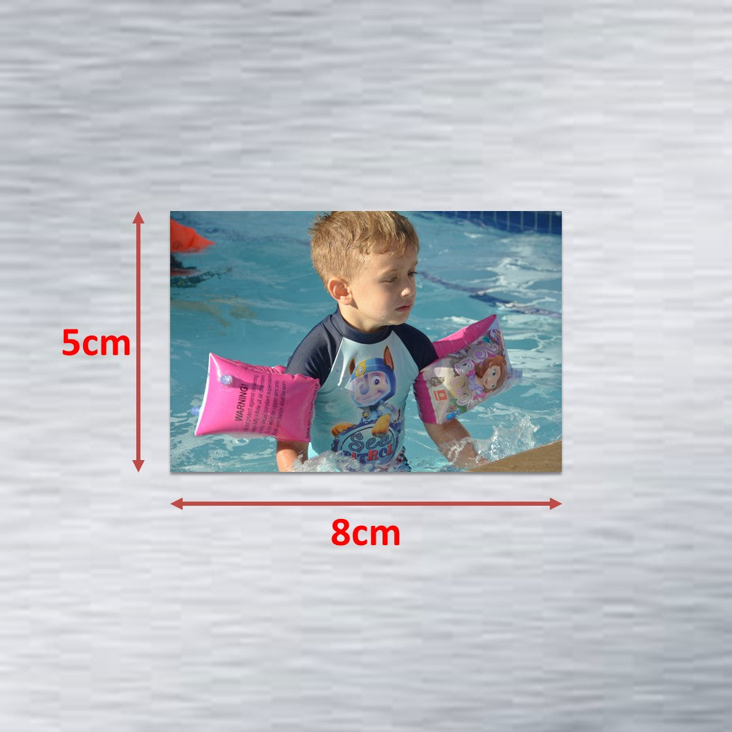 Rectangle Photo Fridge Magnets - personalised (6 PER PACK)