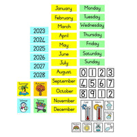 Date & Weather Chart (English) (50pc)