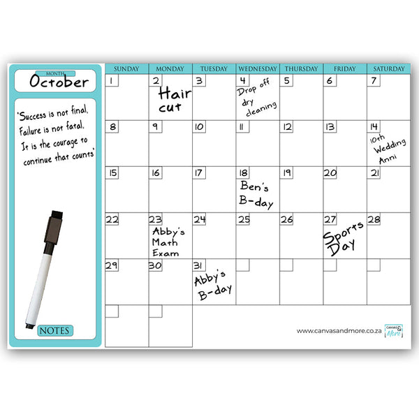 Large Monthly Planner Calendar With 3 in 1 Marker Pen Vinyl Sticker large-monthly-planner-calendar-with-3-in-1-marker-pen-vinyl-sticker