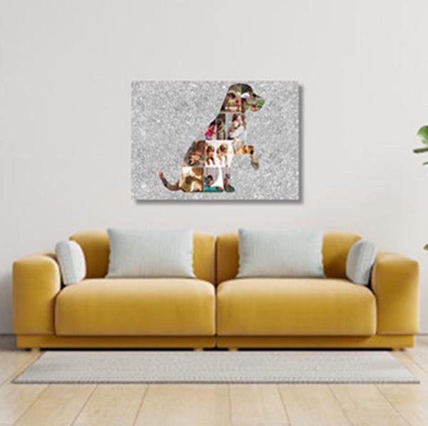 Dog Collage Canvas & More 