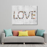 Love Letter Collage Canvas & More 