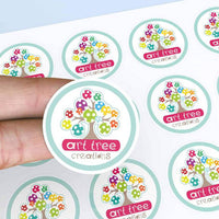 Custom Vinyl Labels - Your image any shape or size! Peel & Stick