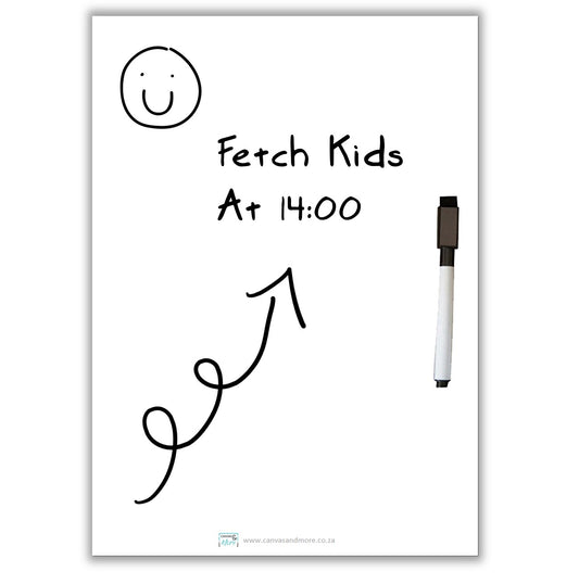 Write ‘n Wipe Magnetic Blank Doodler with 3-in-1 Marker