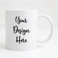 Blank Mug with your Design, Logo or Image