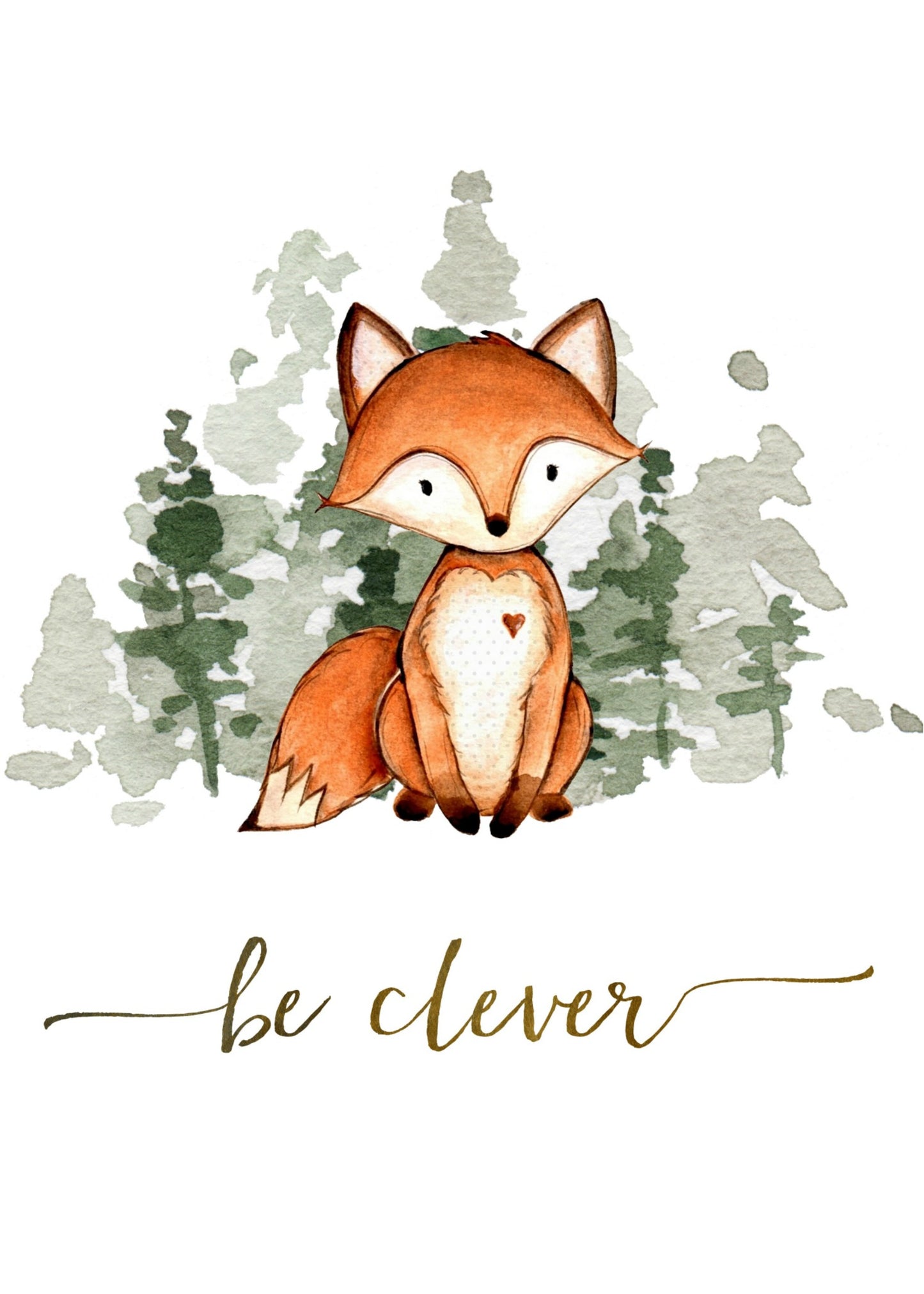 Unisex: Set of 6 - Woodlands Be Brave