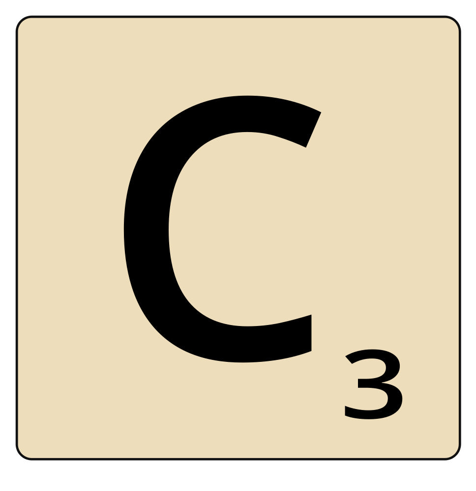 Scrabble Name Canvas Wall Art (Individual Letters)