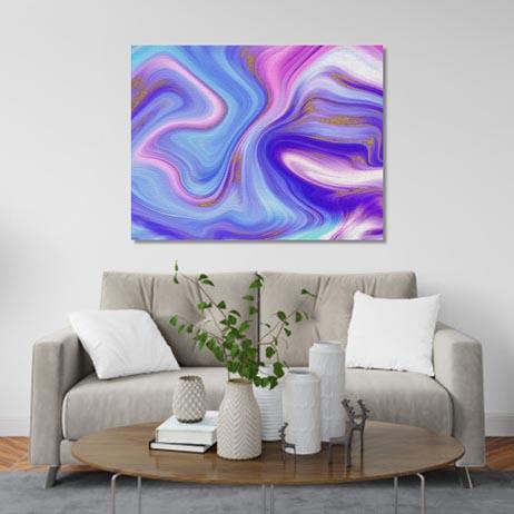 Gold-emerald-marble Canvas Print Canvas & More 