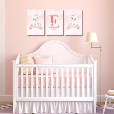 Girls: Set of 3 - Dream Big & Be Brave Sheep