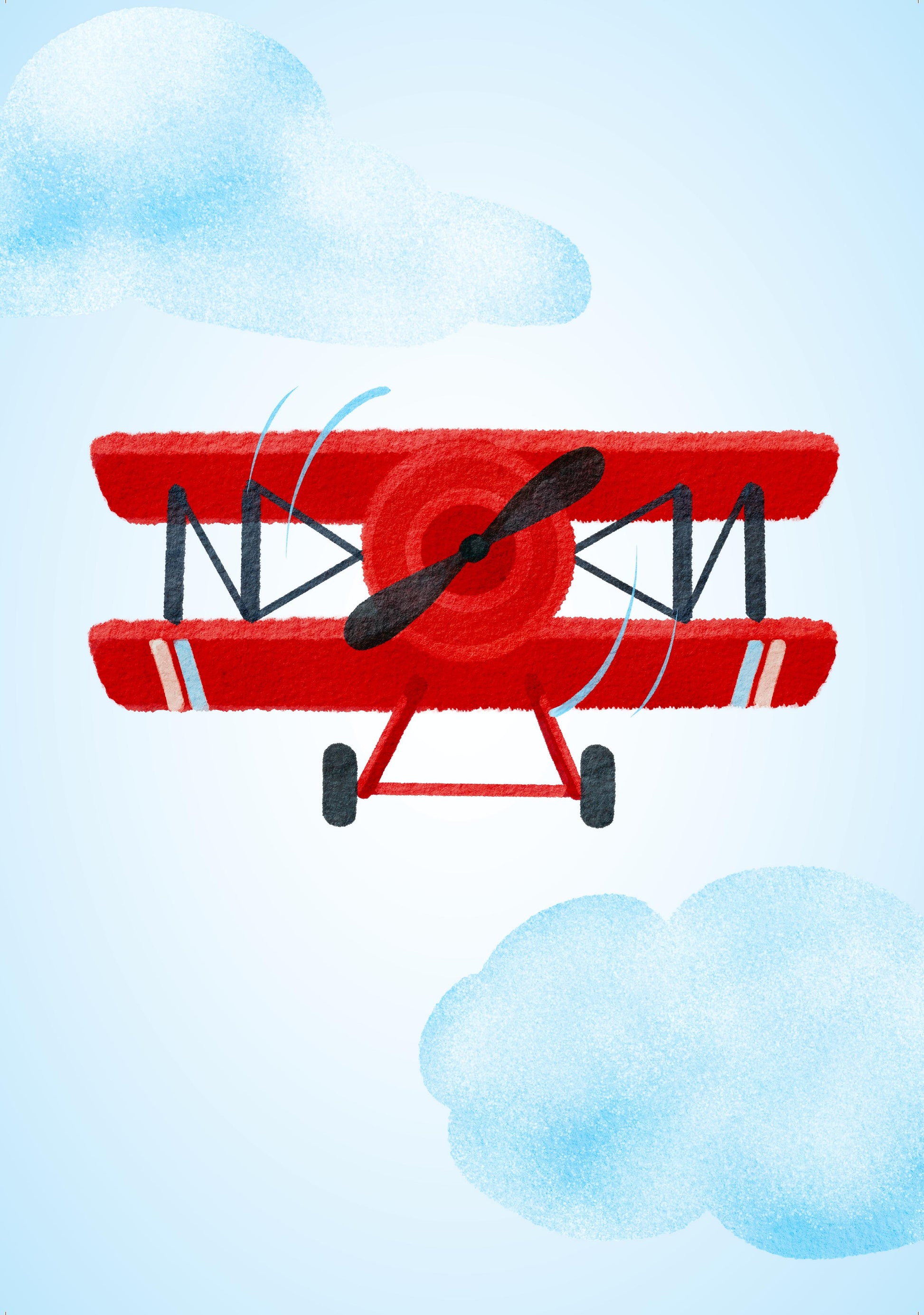 Boys: Set of 3 - Oh the places you'll go Canvas & More 