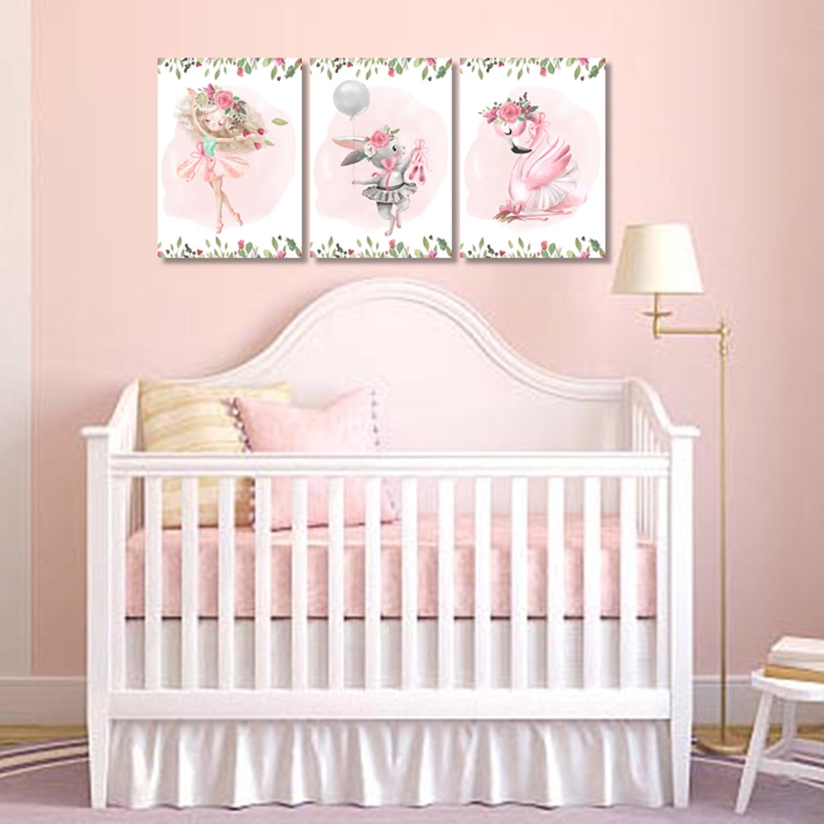 Girls: Set of 3 - Little Ballerina Canvas & More 