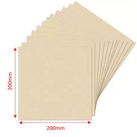 MDF Board (200mm x 200mm) 3mm Thick- Set of 25