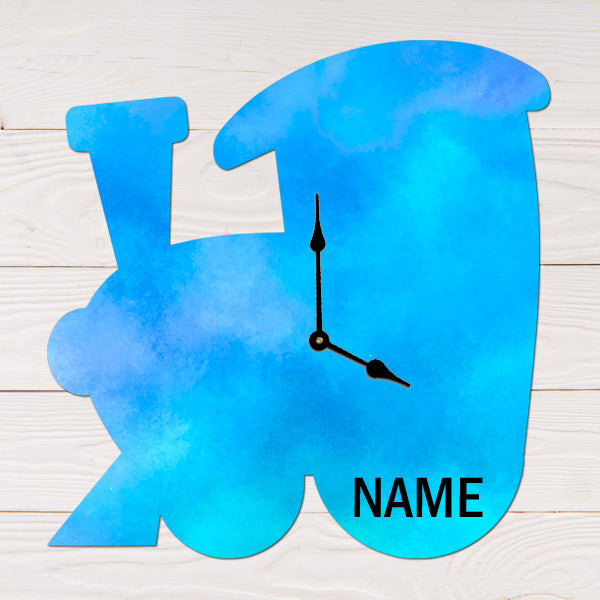 Personalized Clock - Train