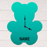 Personalized Clock - Teddy