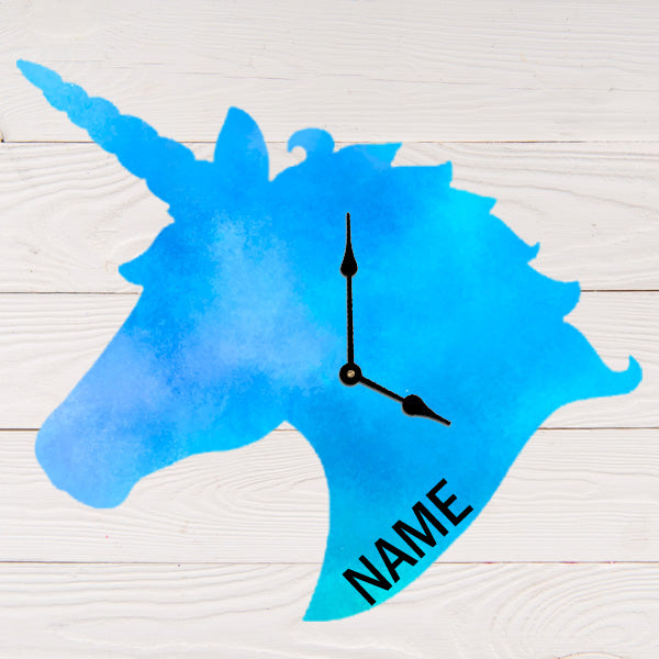 Personalized Clock - Unicorn