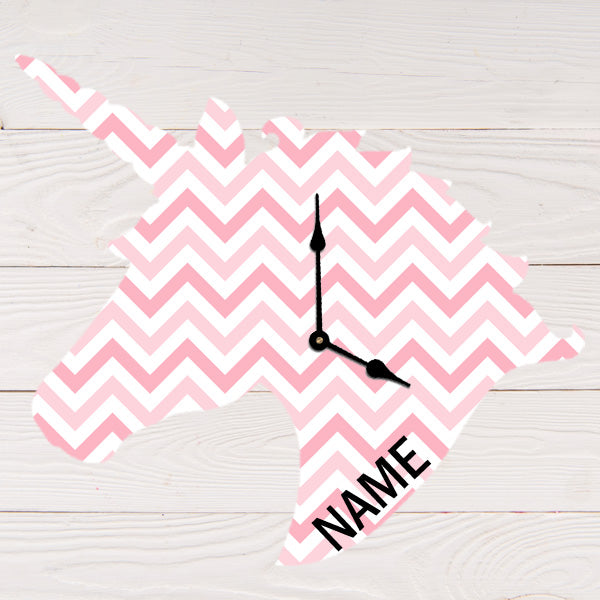 Personalized Clock - Unicorn